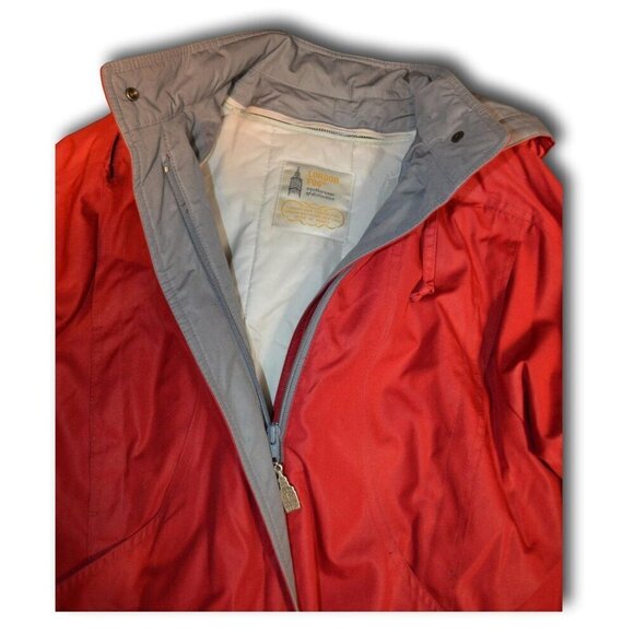 London Fog Jacket with Removable Hood & Zip Out Lining Coat Size: 10 - Picture 4 of 4